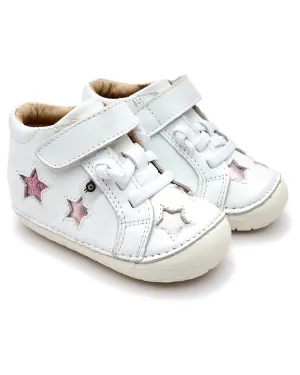 Old Soles Spangle Pave Leather High-Top Sneaker