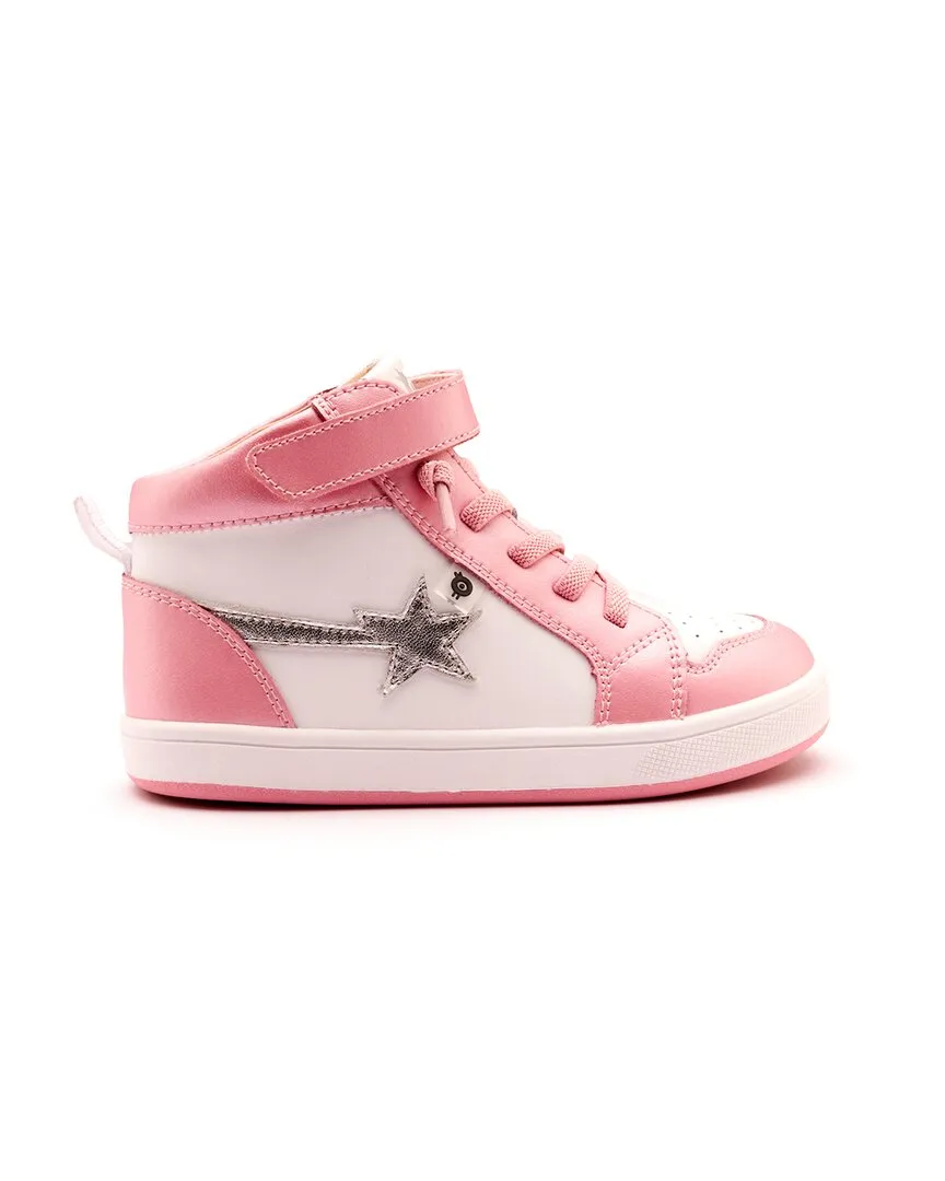 Old Soles Team Star Leather High-Top Sneaker