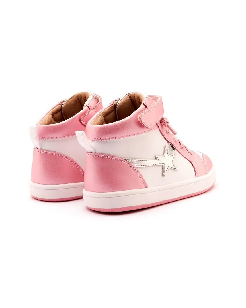 Old Soles Team Star Leather High-Top Sneaker