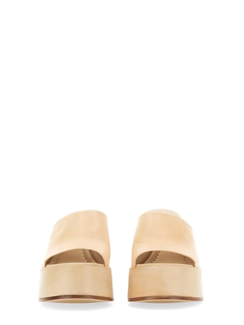 Open-Toe Platform Sandals
