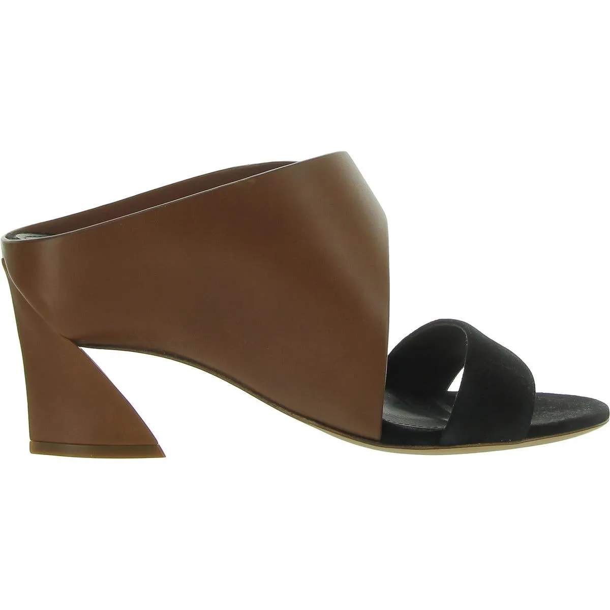 Ornella Womens Slip On Kitten Heel Heels