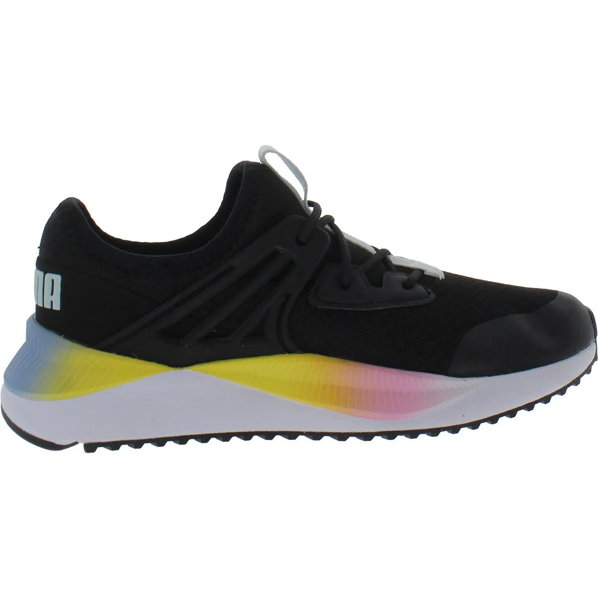 Pacer Future Rainbow  Girls Slip On Comfort Running Shoes