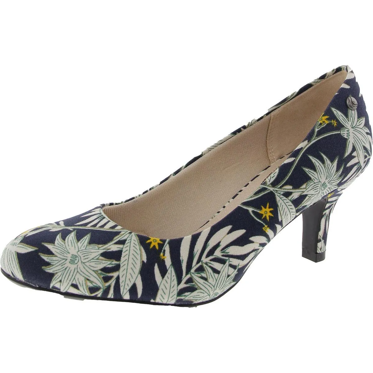 Parigi Womens Round Toe Pumps
