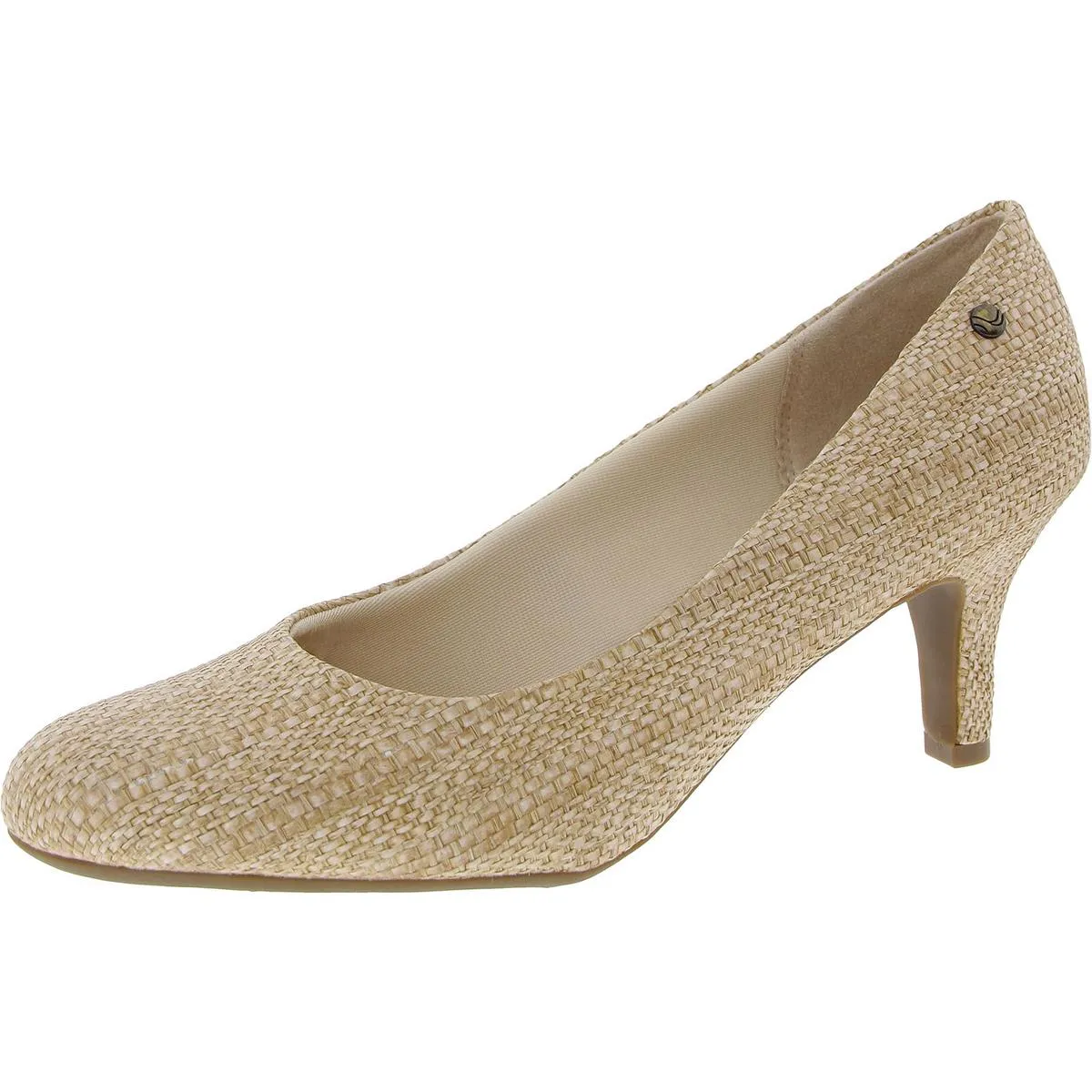Parigi Womens Slip On Round Toe Heels