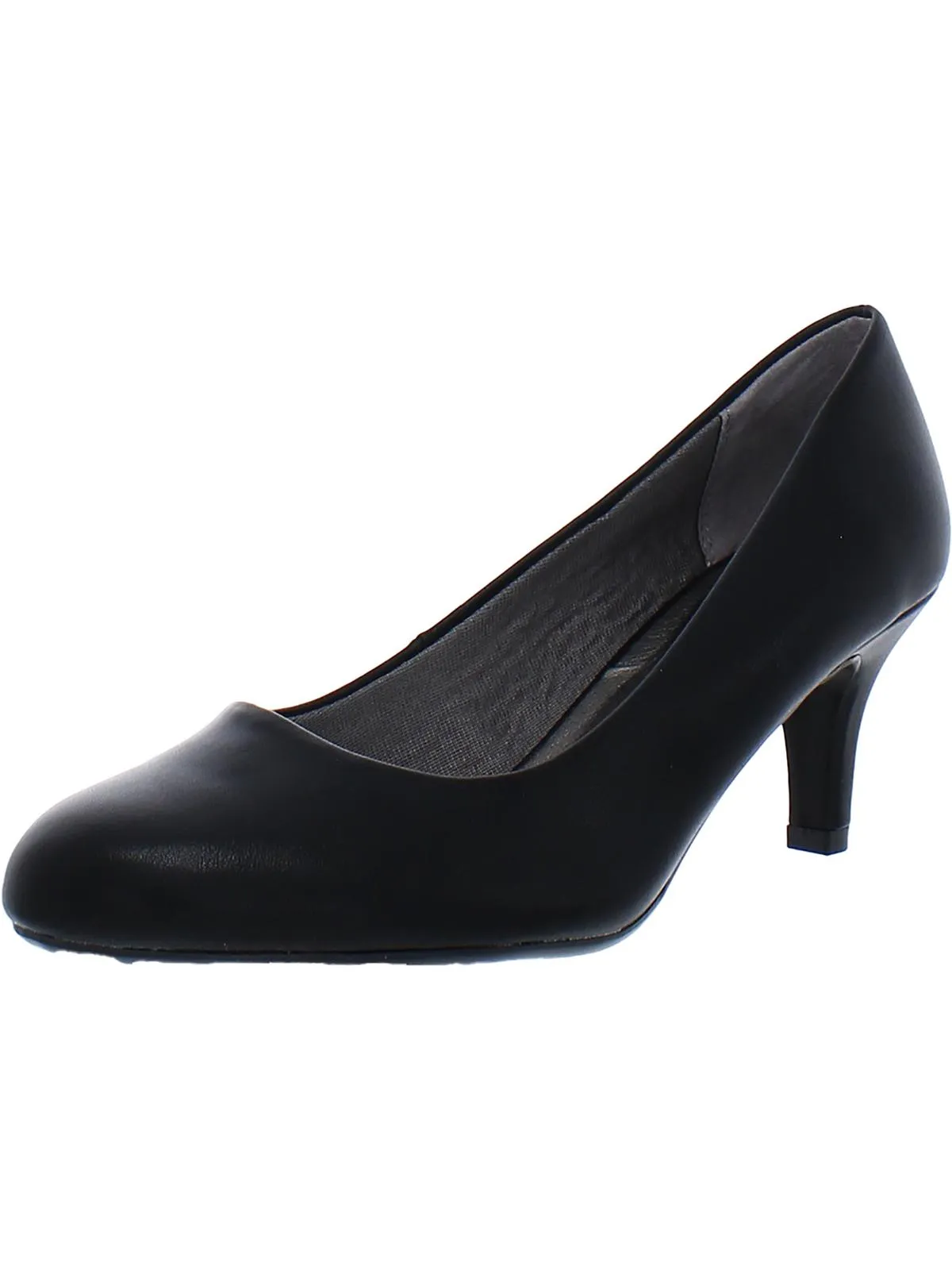 Parigi Womens Slip On Round Toe Heels