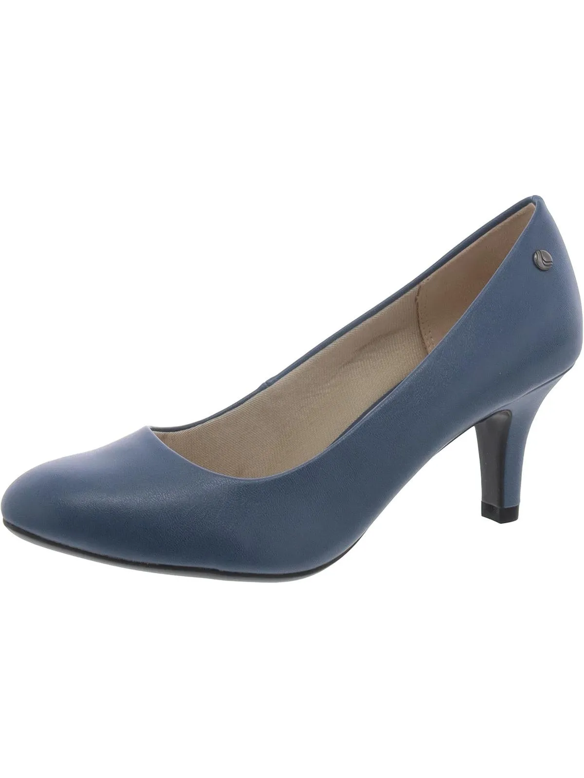 Parigi Womens Slip On Round Toe Heels