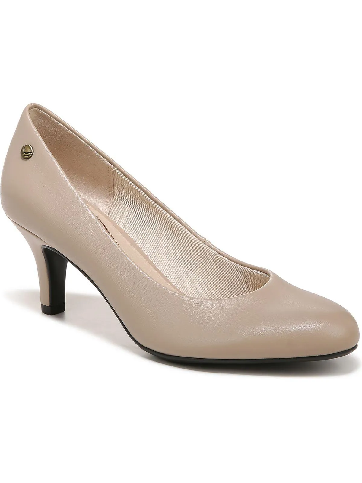 Parigi Womens Slip On Round Toe Heels