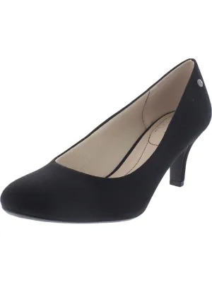 Parigi Womens Slip On Round Toe Heels
