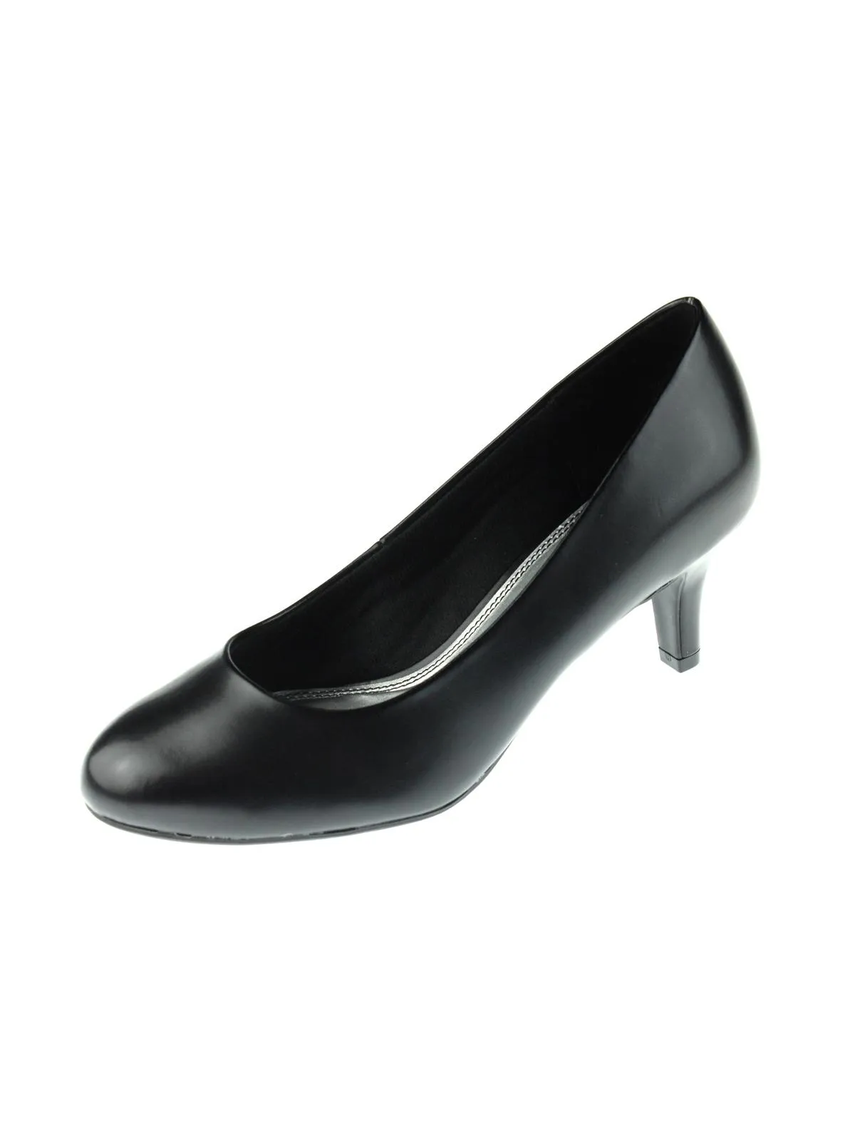 Parigi Womens Slip On Round Toe Heels