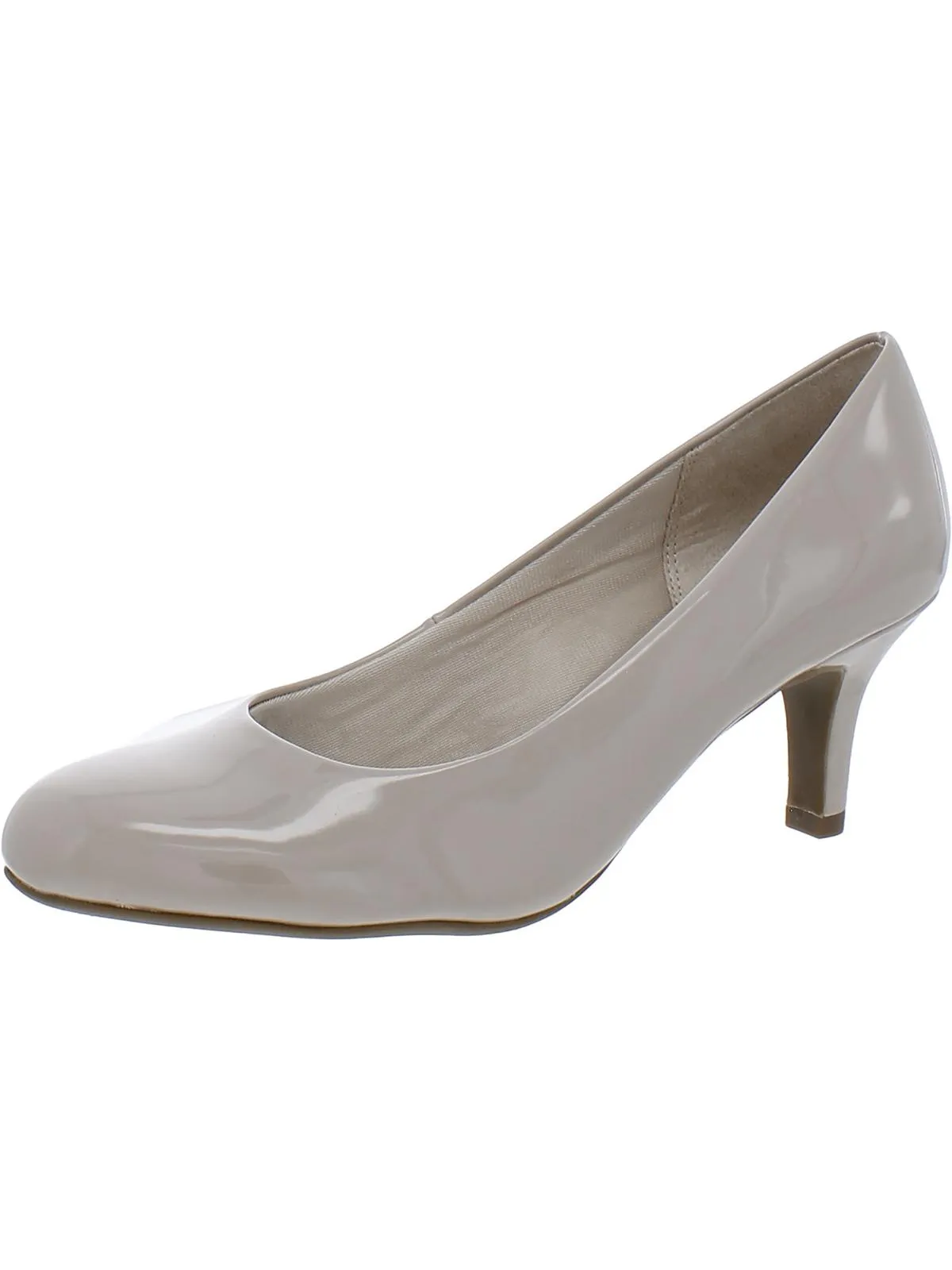 Parigi Womens Slip On Round Toe Heels
