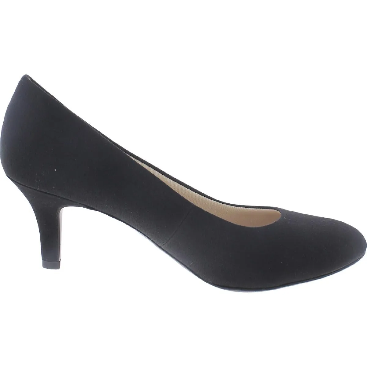 Parigi Womens Slip On Round Toe Heels