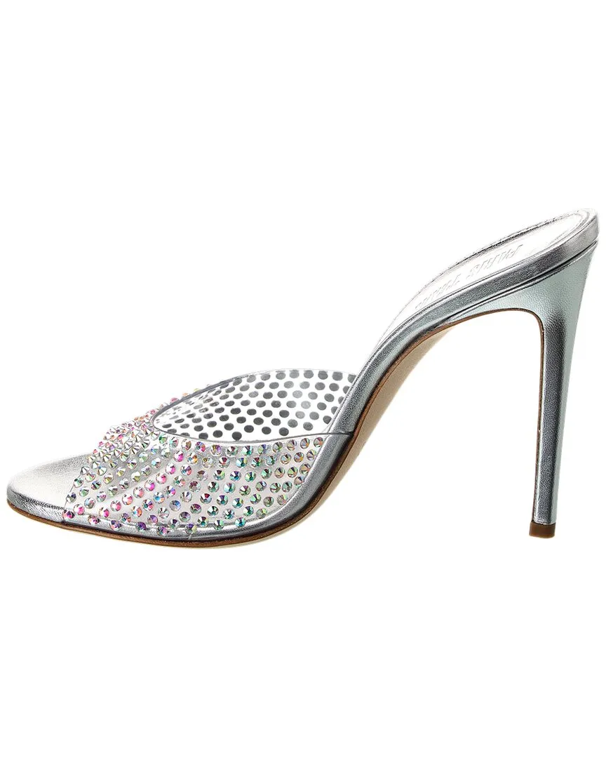 Paris Texas Holly Vinyl & Leather Sandal