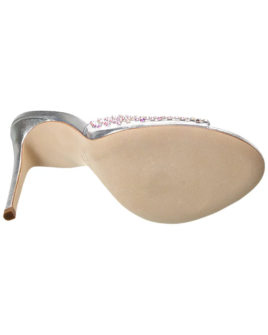 Paris Texas Holly Vinyl & Leather Sandal