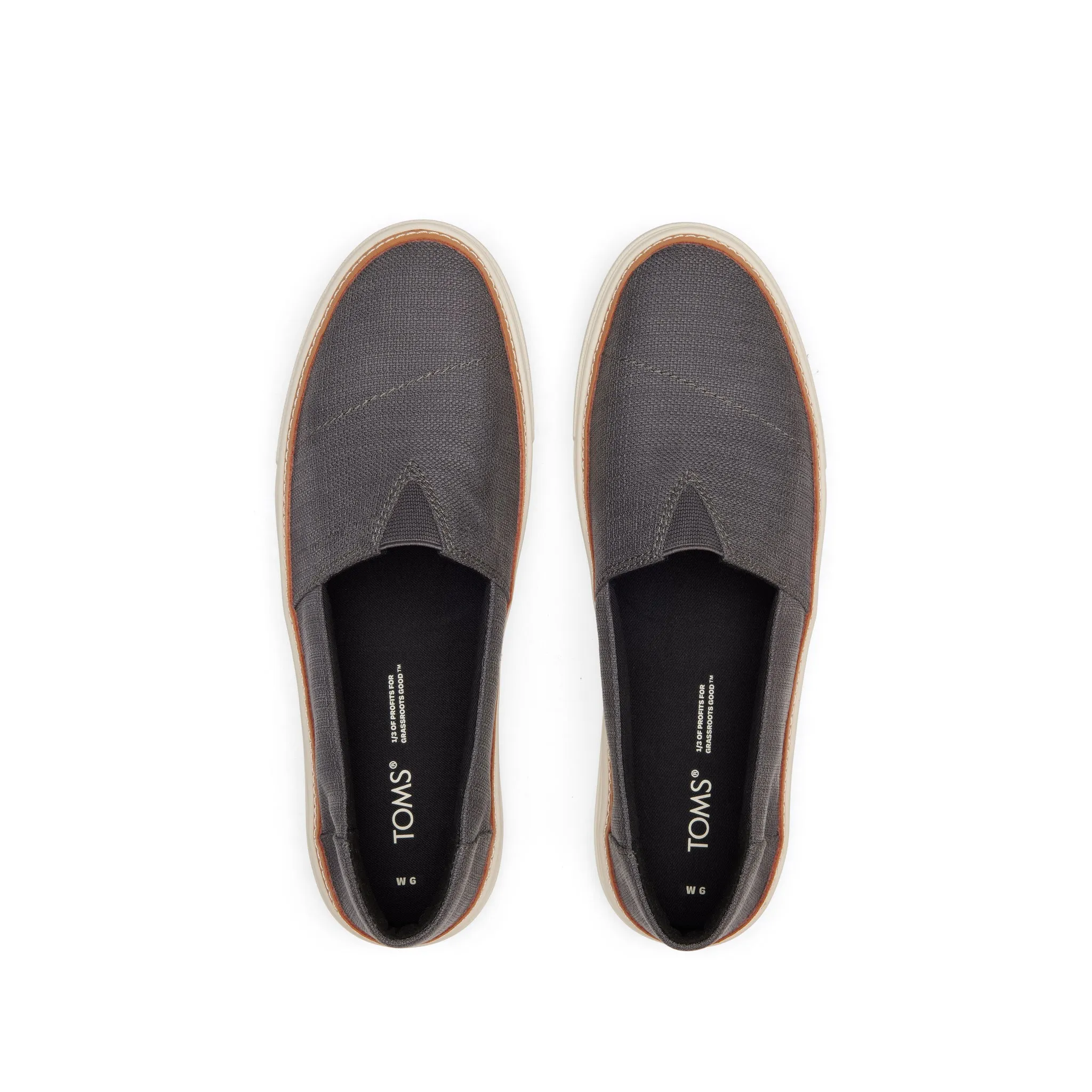 Parker Pavement Grey Slip On Sneaker