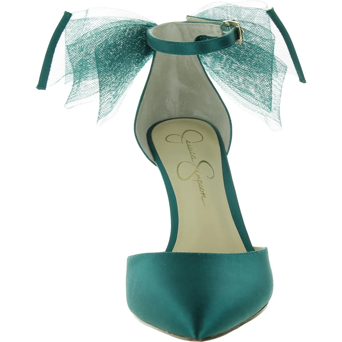 Phindies  Womens Satin Bow Pumps