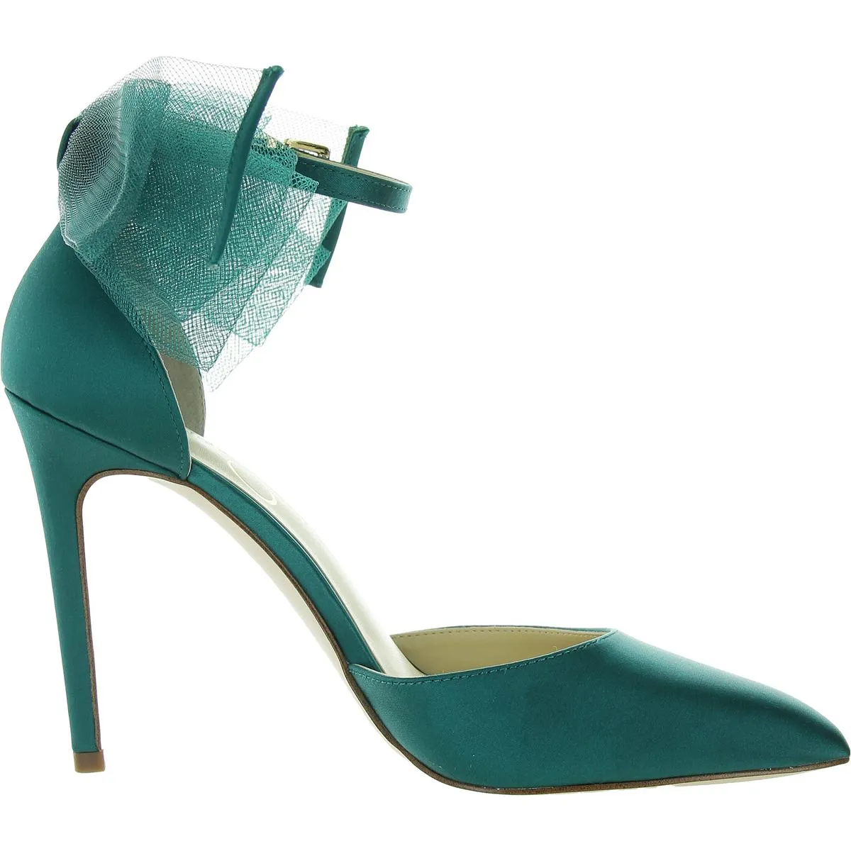 Phindies  Womens Satin Bow Pumps