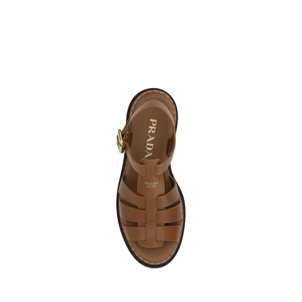 Prada Sandals with a tread Women's sole
