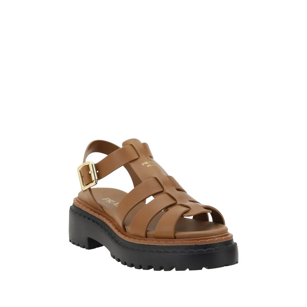 Prada Sandals with a tread Women's sole