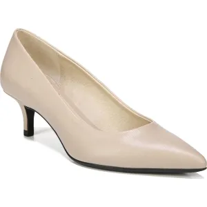 Pretty  Womens Solid Low Heel Kitten Heels