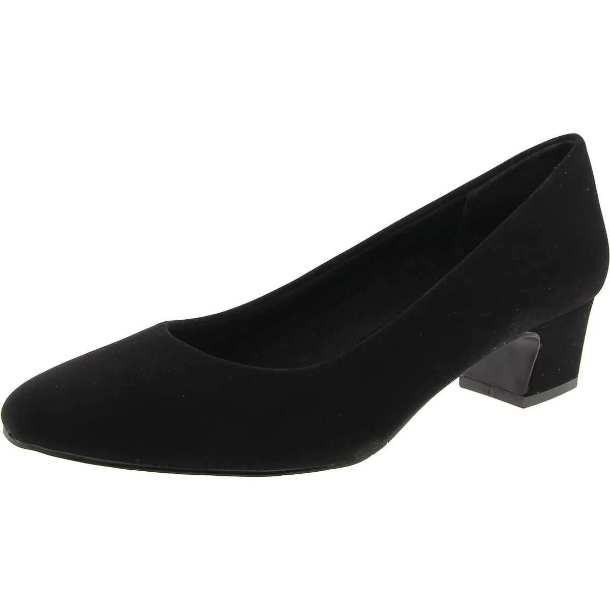 Prim Womens Faux Leather Slip On Pumps