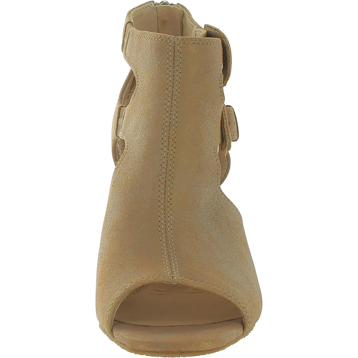 Priscilla T8 Womens Open Toe Slip On Wedge Sandals