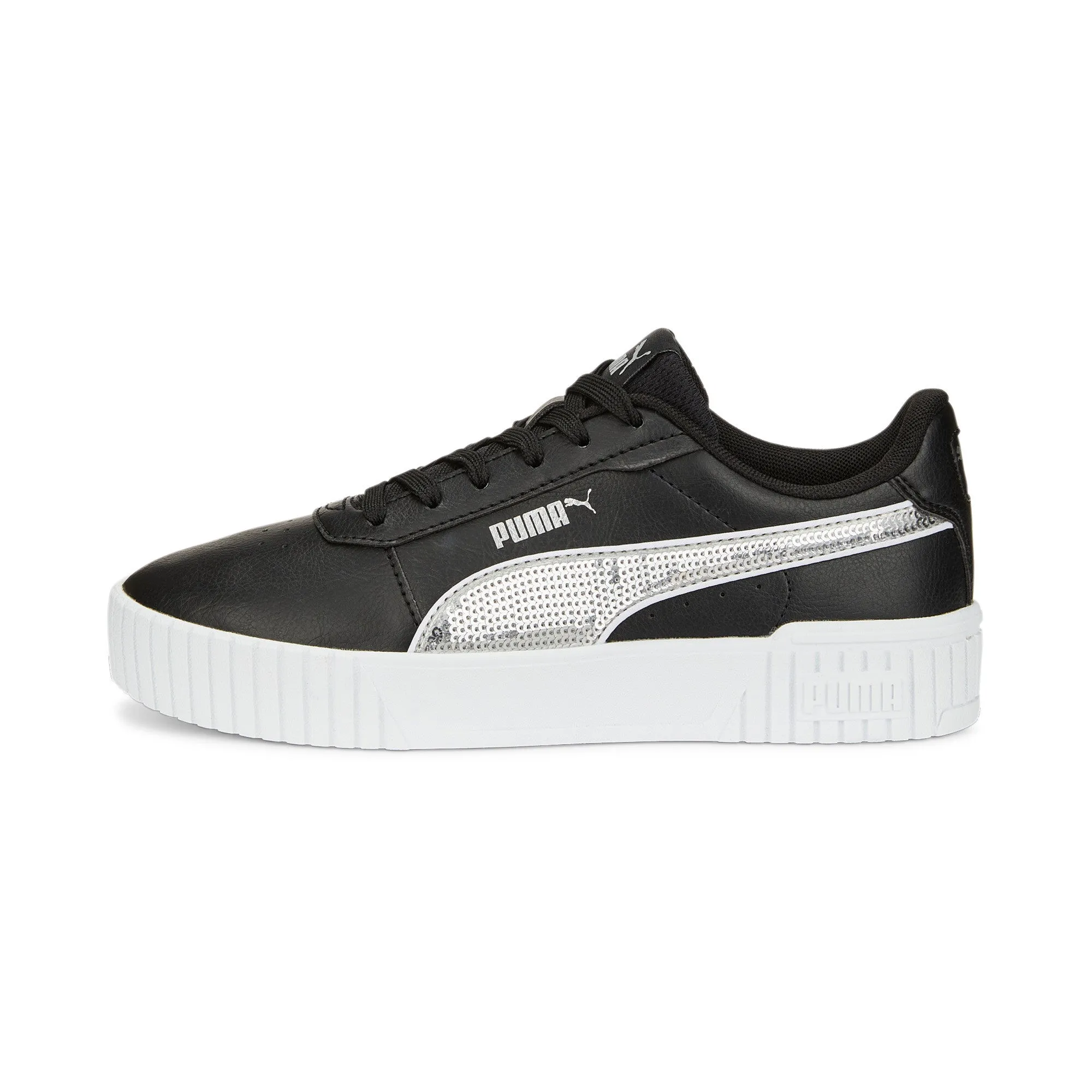 PUMA Junior Girls' Carina 2.0 Glitzy Sneakers Big