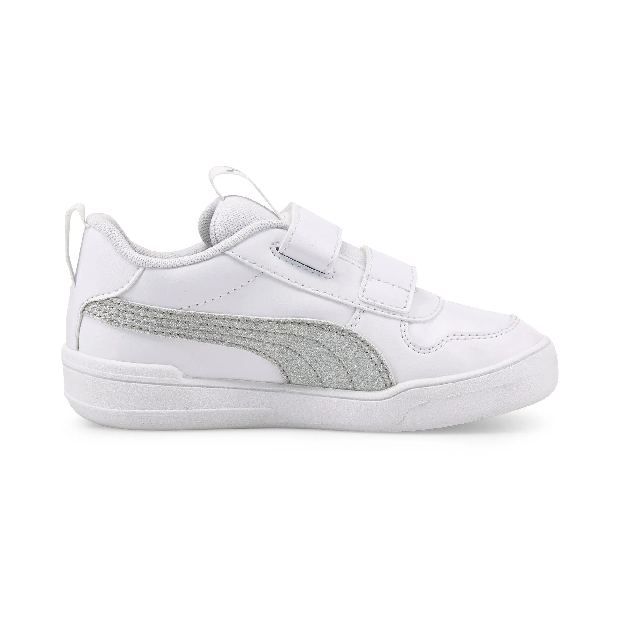 PUMA Little Kids Girls' Multiflex Glitz Formstrip Sneakers