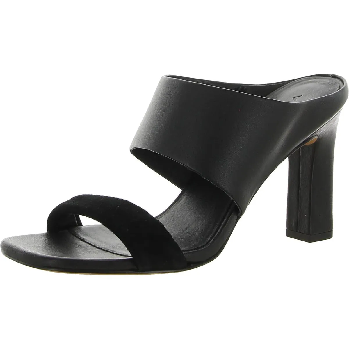 Quinn Womens Padded Insole Leather Slide
