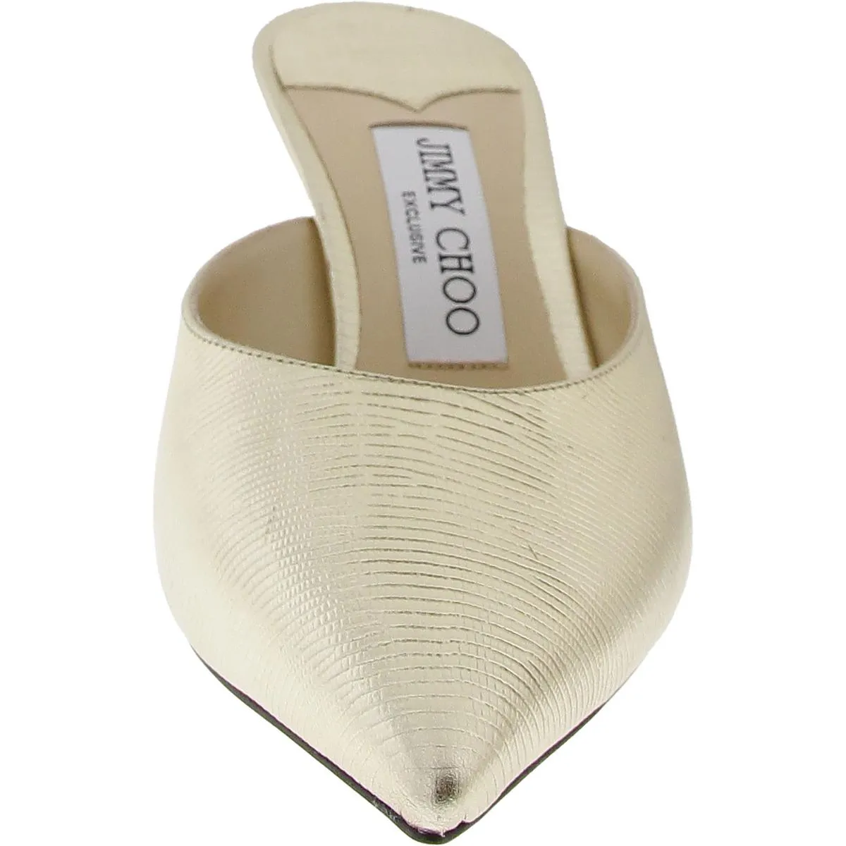 Rav Womens Leather Embellished Mules
