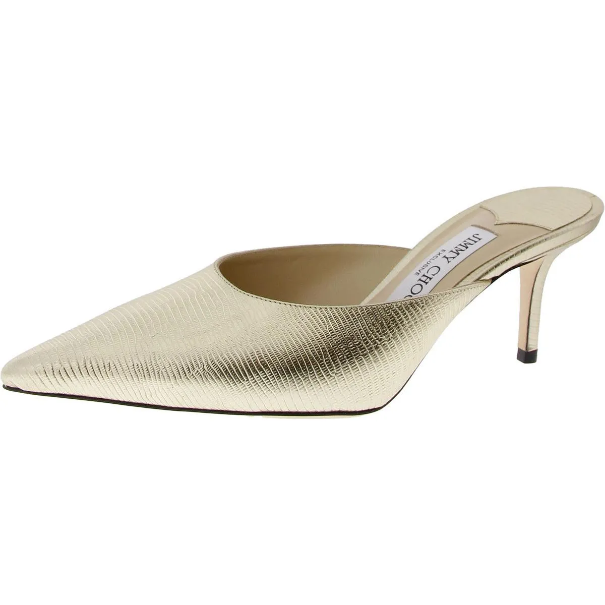 Rav Womens Leather Embellished Mules