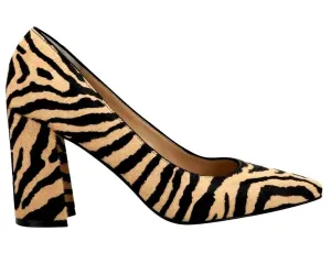 Razilily Pump Heels In Brown Multi Pony