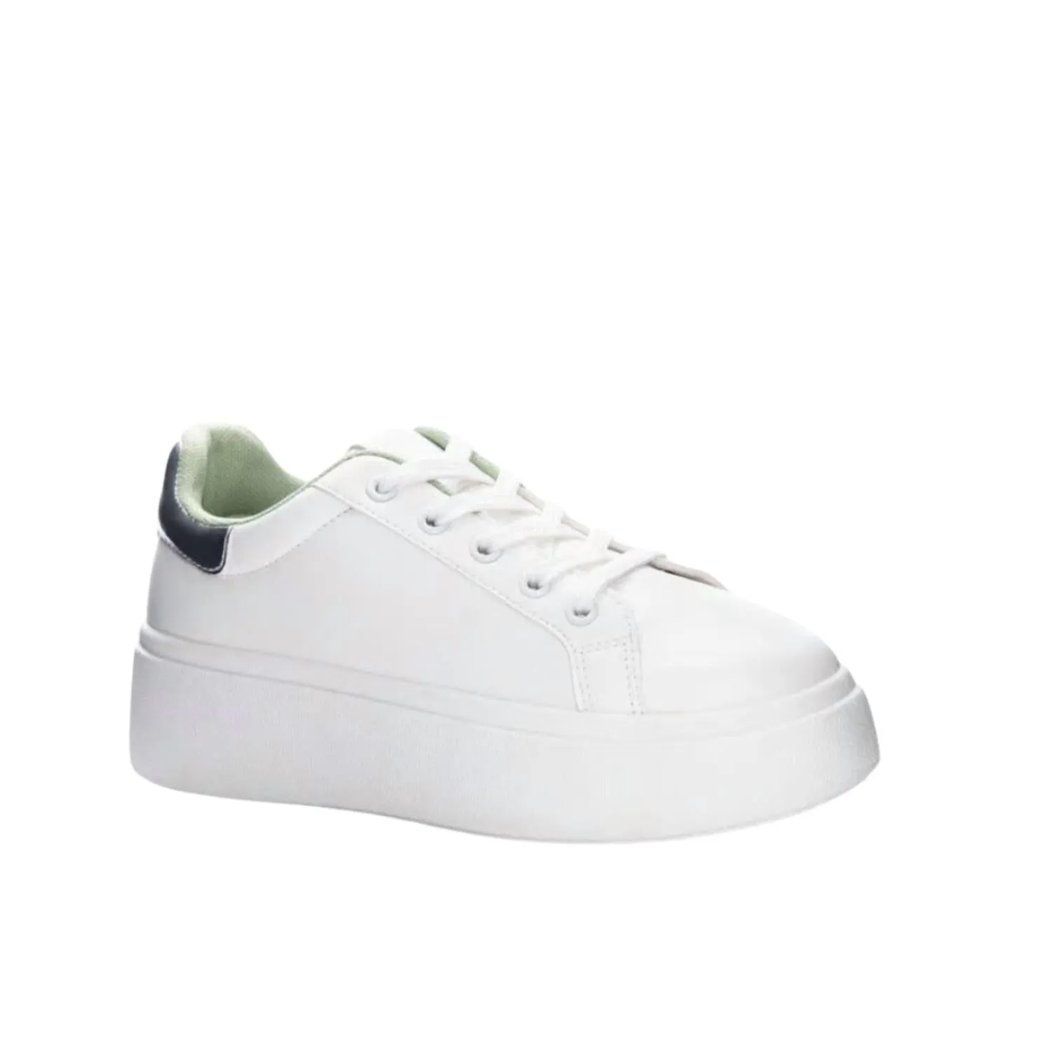 Record Sneaker In White