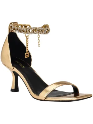 Remo Womens Patent Ankle Heels