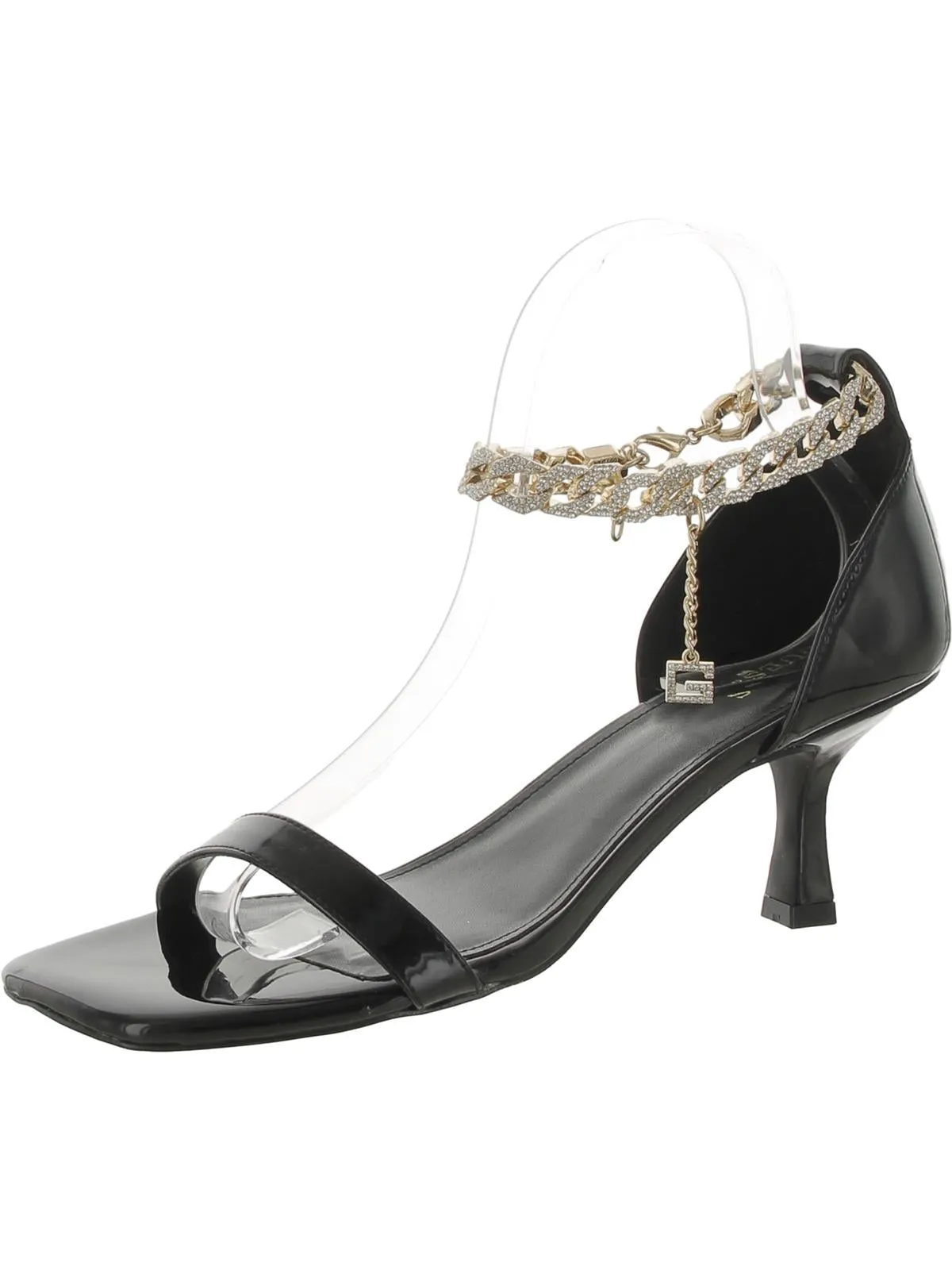 Remo Womens Patent Ankle Heels
