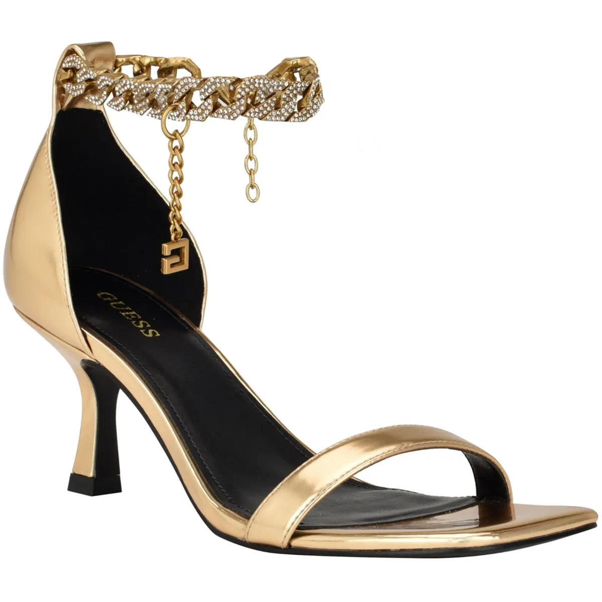 Remo Womens Patent Ankle Heels