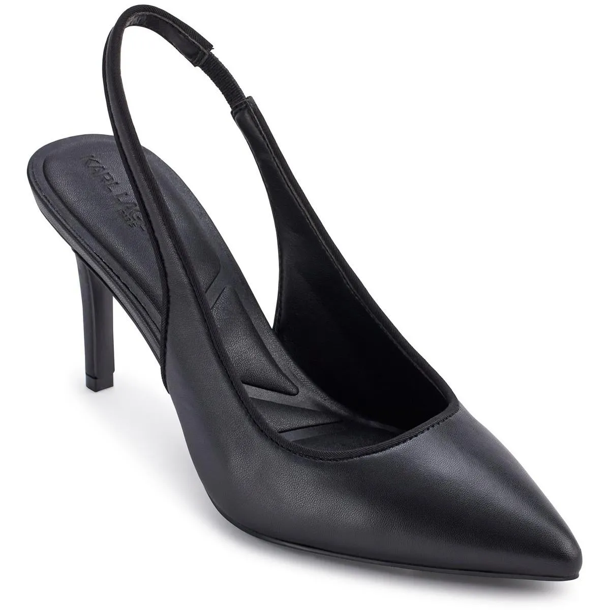 ROSALYN  Womens Metallic Leather Slingback Heels