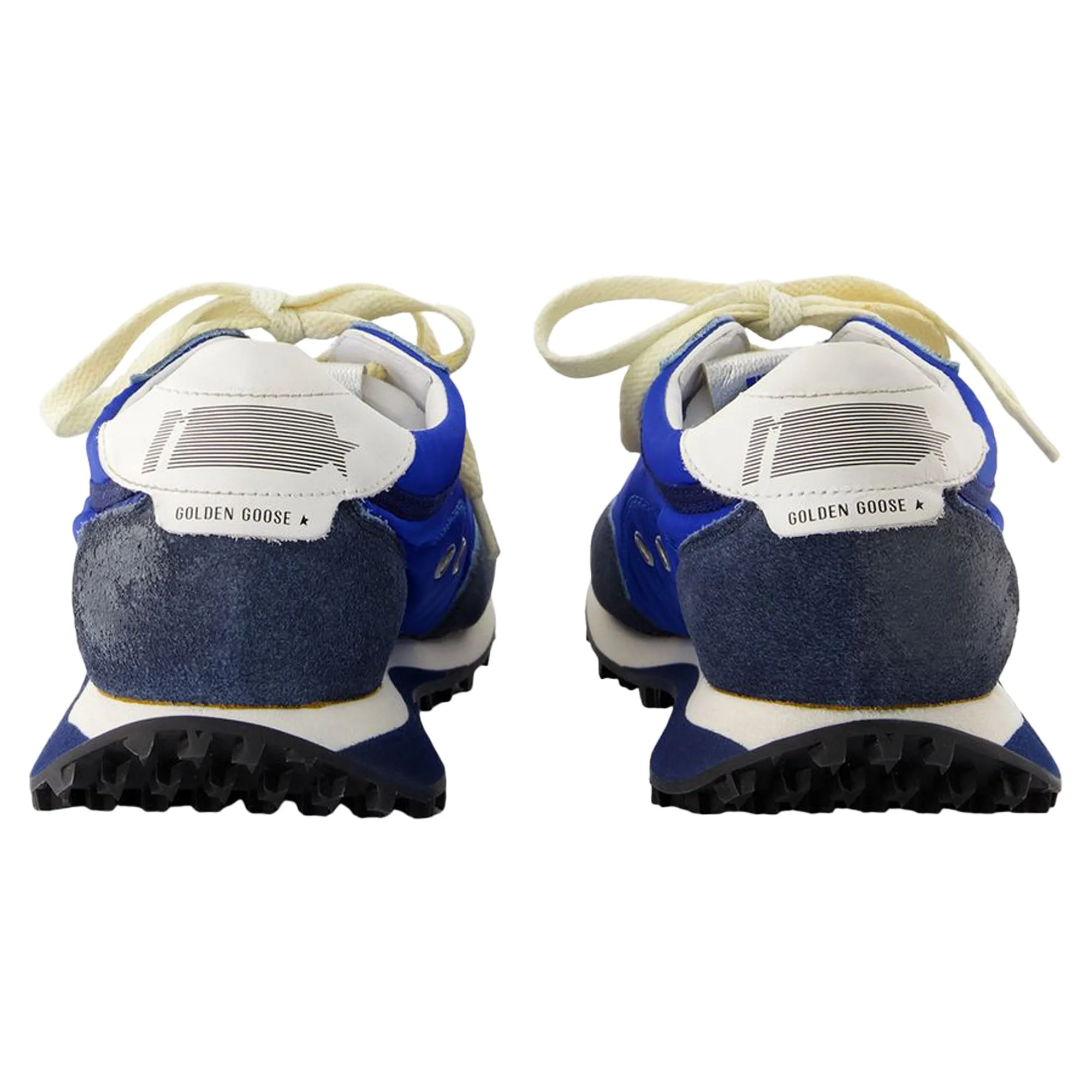 Running Marathon Sneakers - Golden Goose Deluxe Brand - Leather - Blue
