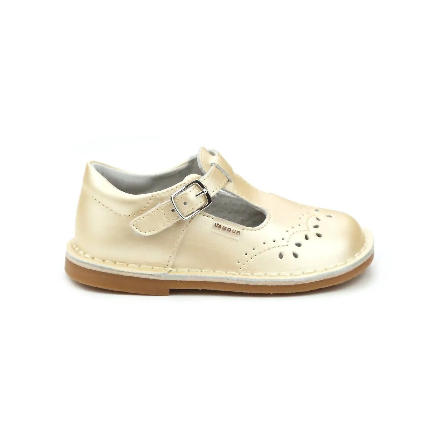 Ruthie Maryjane Shoes In Champagne