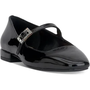 Saadet Womens Buckle Man Made Mary Jane Heels
