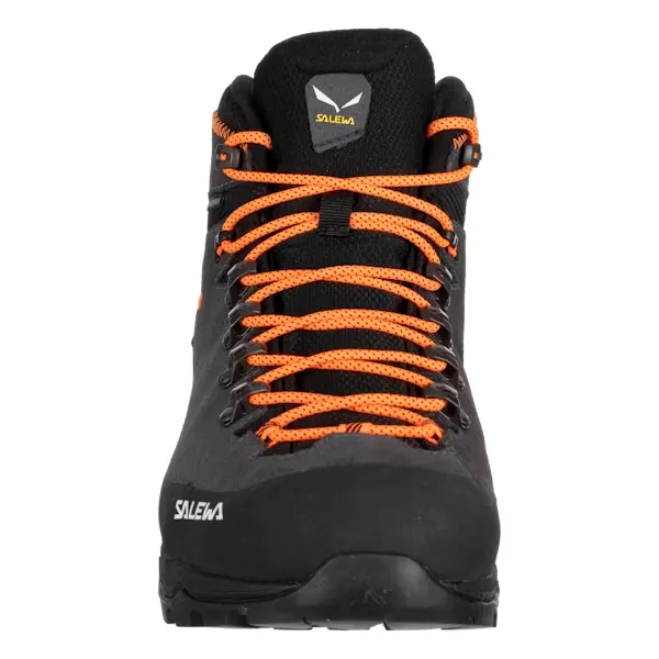 SALEWA Alp Mate Winter Mid WP Hiking Men's 12.5 Onyx Black Ankle Boots ZPO1680