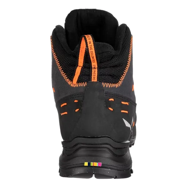 SALEWA Alp Mate Winter Mid WP Hiking Men's 12.5 Onyx Black Ankle Boots ZPO1680