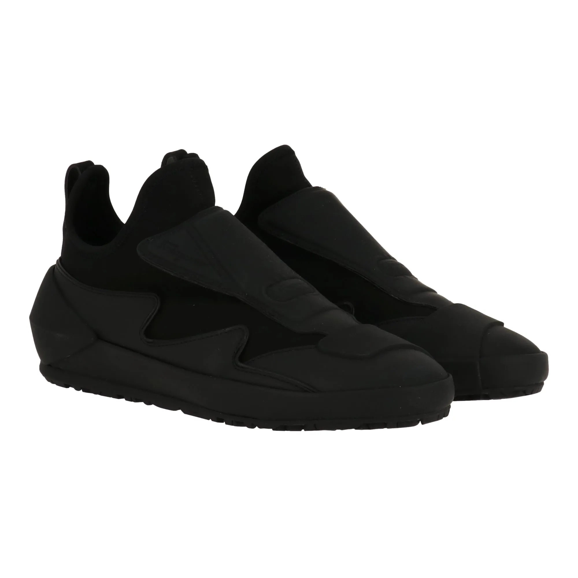Salvatore Ferragamo Womens Black Sneaker
