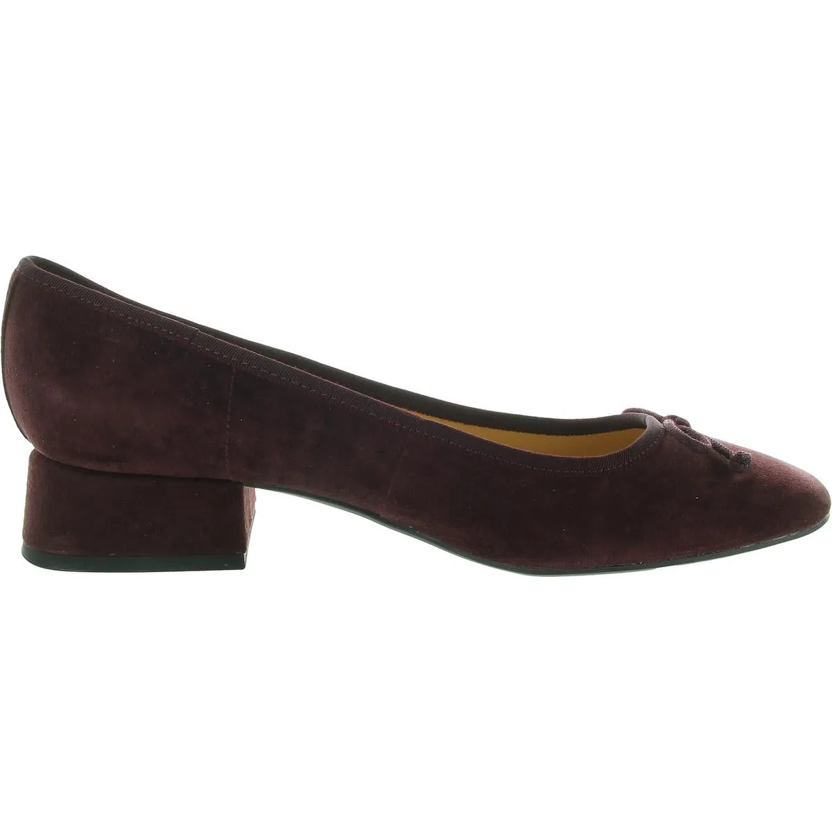 Saruh Womens Bow Leather Pumps