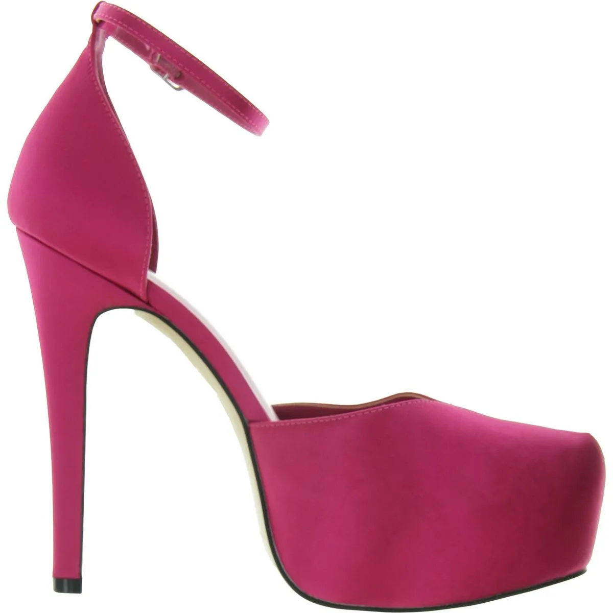 Satiya Womens Faux Suede Platform Heels