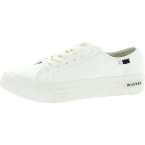 Sea Change LTT Womens Lace-Up Faux Leather Casual And Fashion Sneakers
