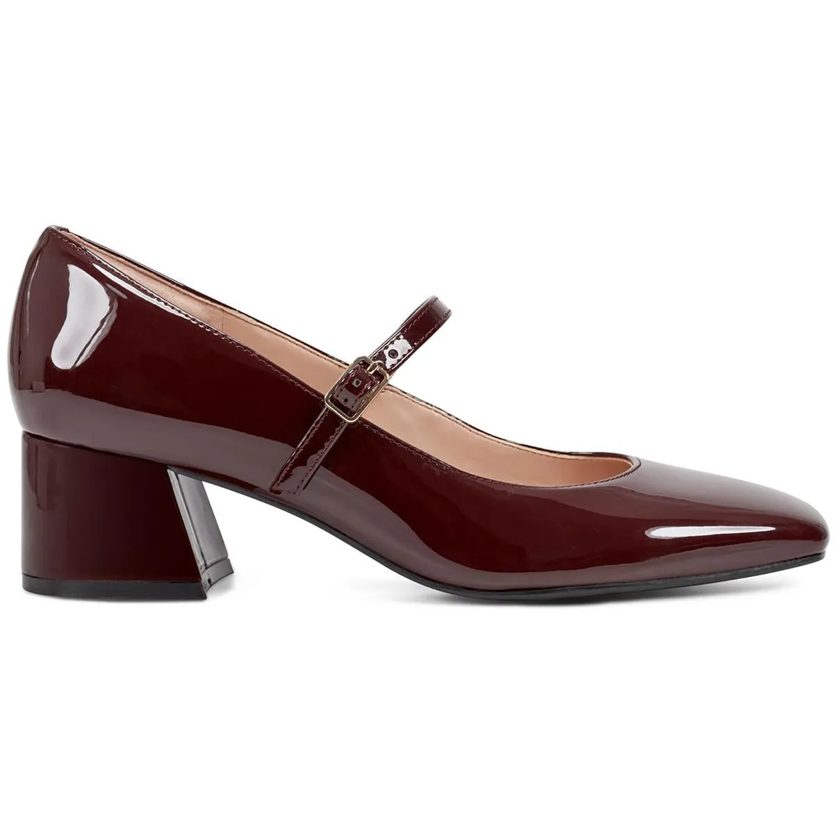 SEMARLAY3 Womens Block Heel Manmade Block Heels