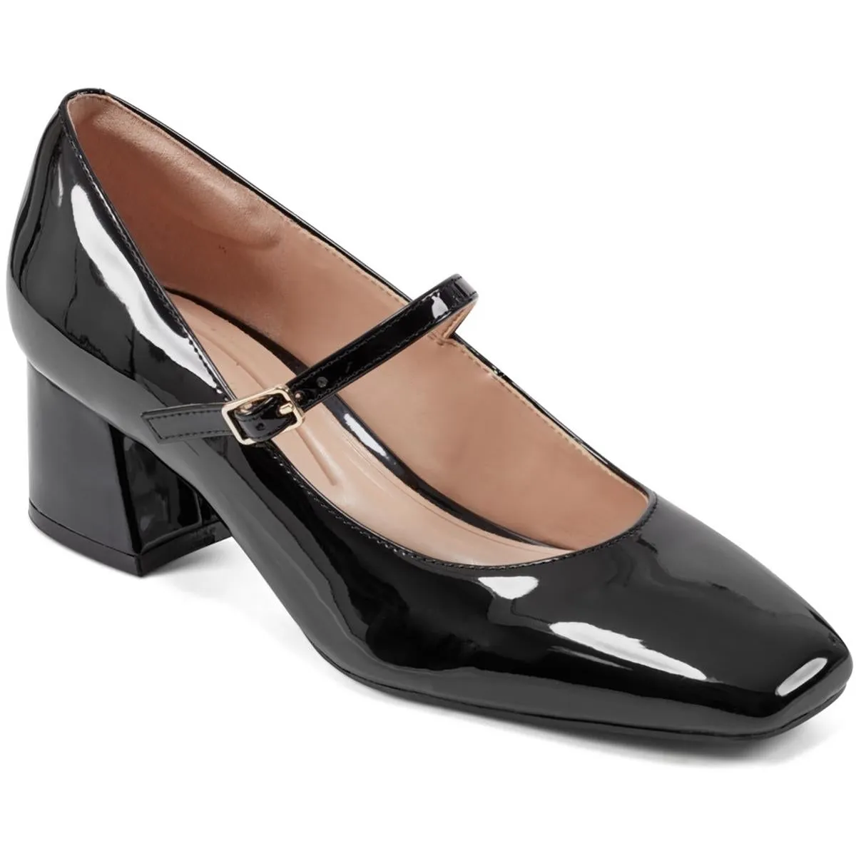 SEMARLAY3 Womens Block Heel Manmade Block Heels