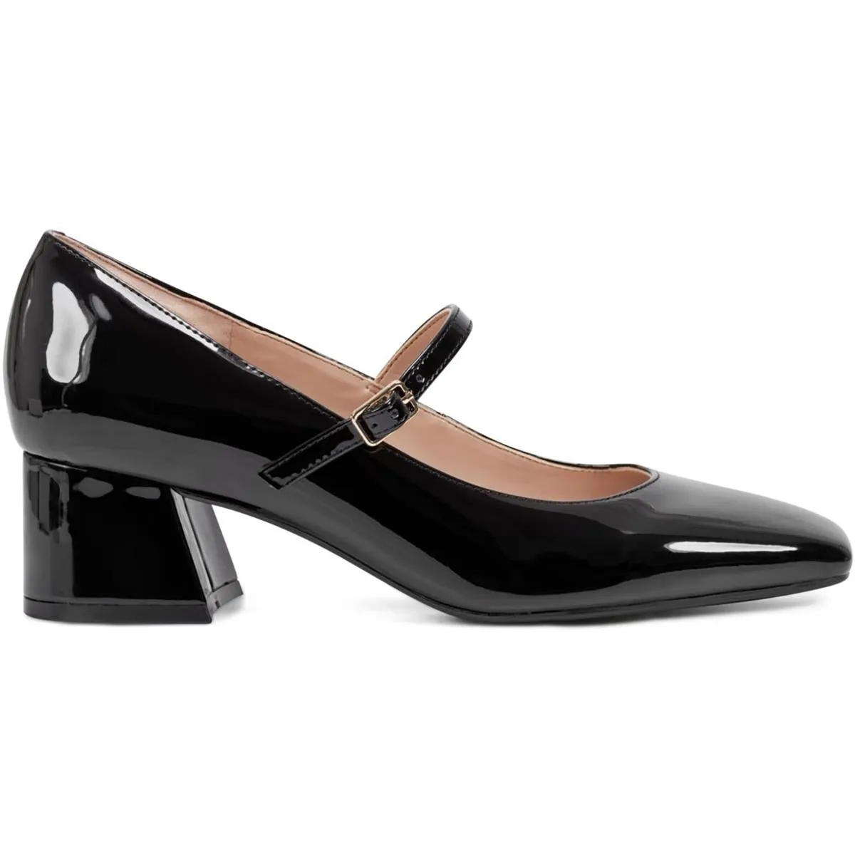 SEMARLAY3 Womens Block Heel Manmade Block Heels