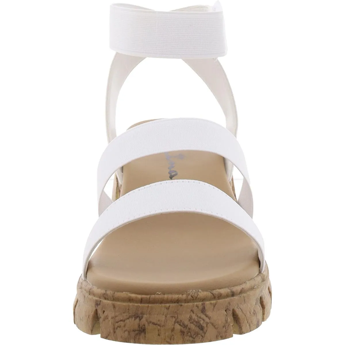 SERI Womens Slip On Ankle Strap
