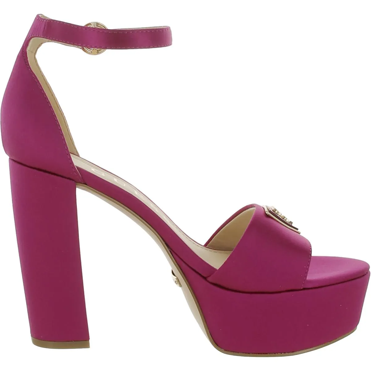 Seton 2 Womens Satin Platform Sandals